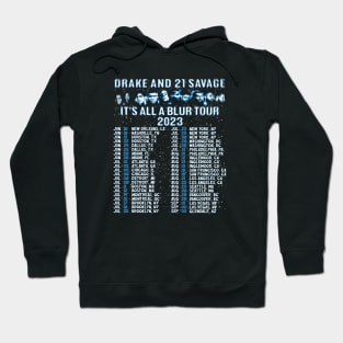 21 Savage & Drake It's All A Blur Hoodie